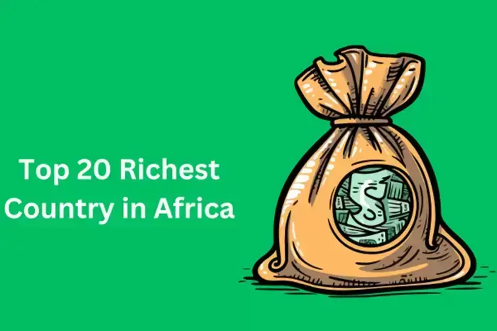 Top 20 Richest Country in Africa